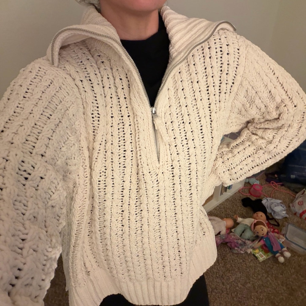 Aerie Chenille Knit Sweater